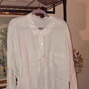 Susan Graver Ivory Blouse